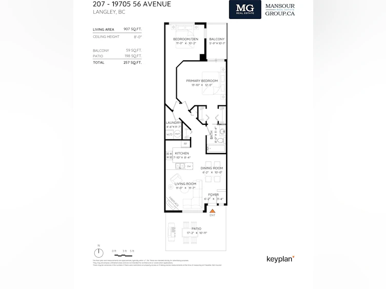 207-19705 56 Avenue, Langley, BC, V3A 3X7 - 3