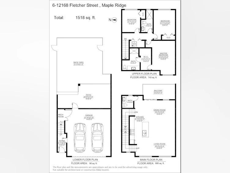 6-12168 Fletcher Street, Maple Ridge, BC, V2X 6K9 - 8