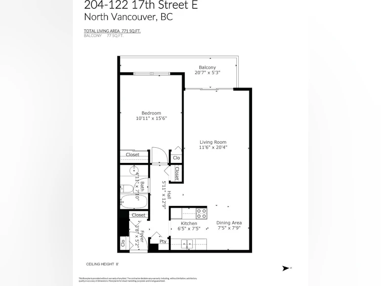 204-122 E 17th Street, North Vancouver, BC, V7L 2V5 - 25