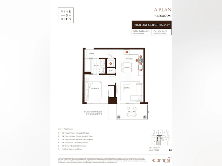 1901-1175 Pinetree Way, Coquitlam, BC - 6
