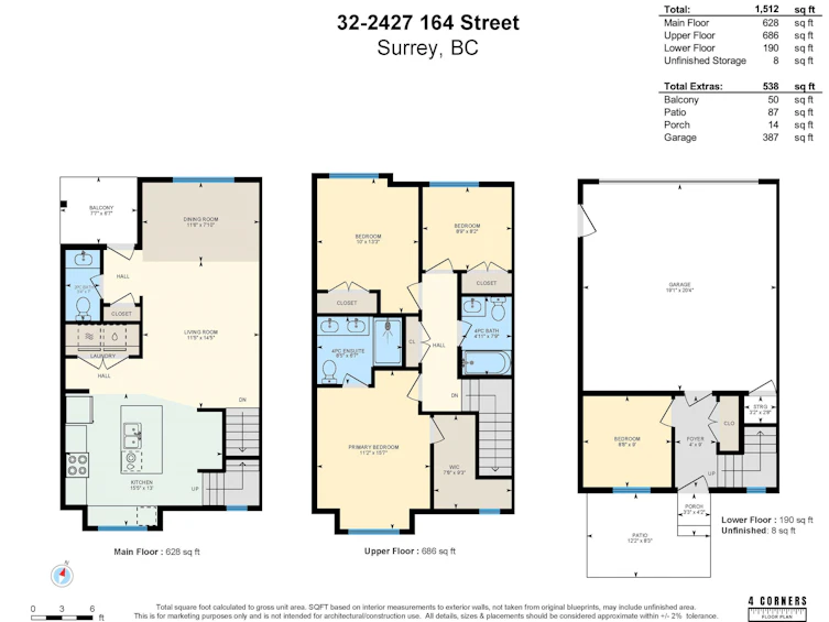 32-2427 164 Street, Surrey, BC, V3Z 0R6 - 33