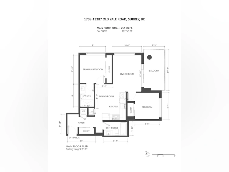 1709-13387 Old Yale Road, Surrey, BC, V3T 0V6 - 25