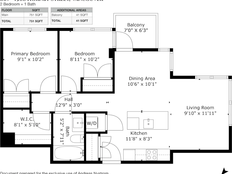 807-1308 Hornby Street, Vancouver, BC, V6Z 0C5 - 36