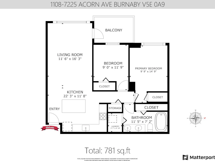 1108-7225 Acorn Avenue, Burnaby, BC, V5E 0A9 - 26