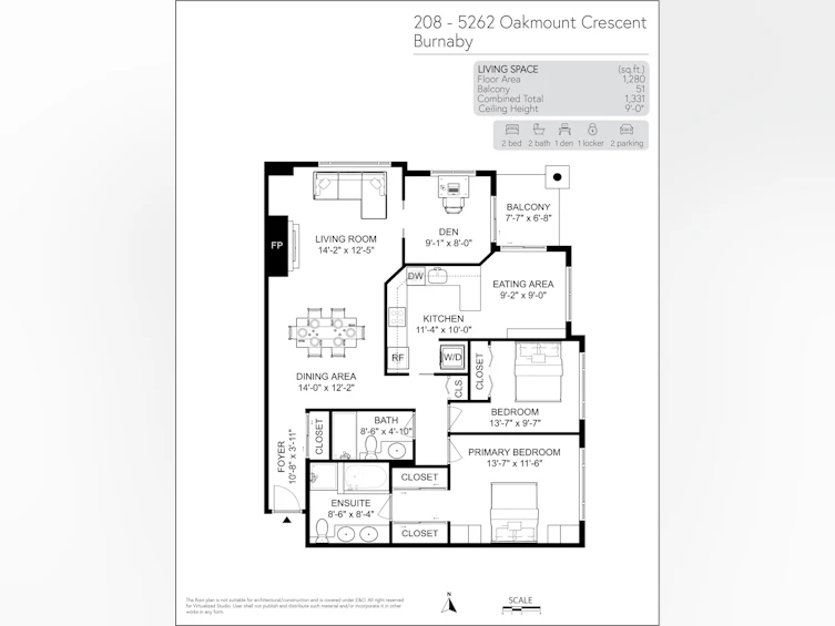 208-5262 Oakmount Crescent, Burnaby, BC, V5H 4R7 - 40