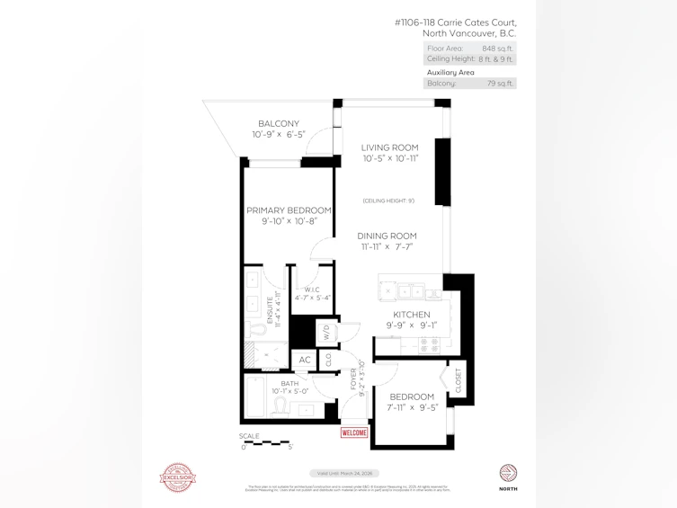 1106-118 Carrie Cates Court, North Vancouver, BC, V7L 0B2 - 40