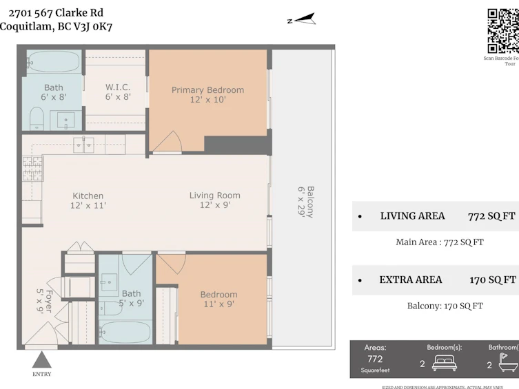 2701-567 Clarke Road, Coquitlam, BC, V3J 0K7 - 28