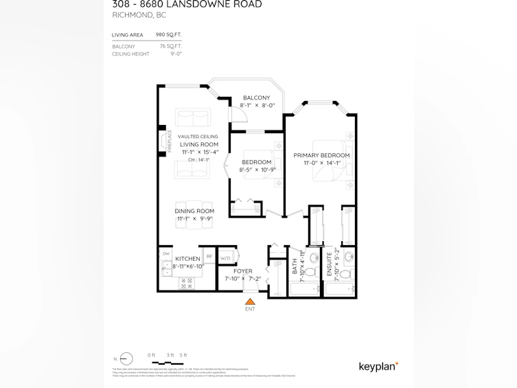 308-8680 Lansdowne Road, Richmond, BC, V6X 1B9 - 2