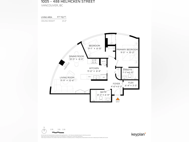 1005-488 Helmcken Street, Vancouver, BC, V6B 6E4 - 33