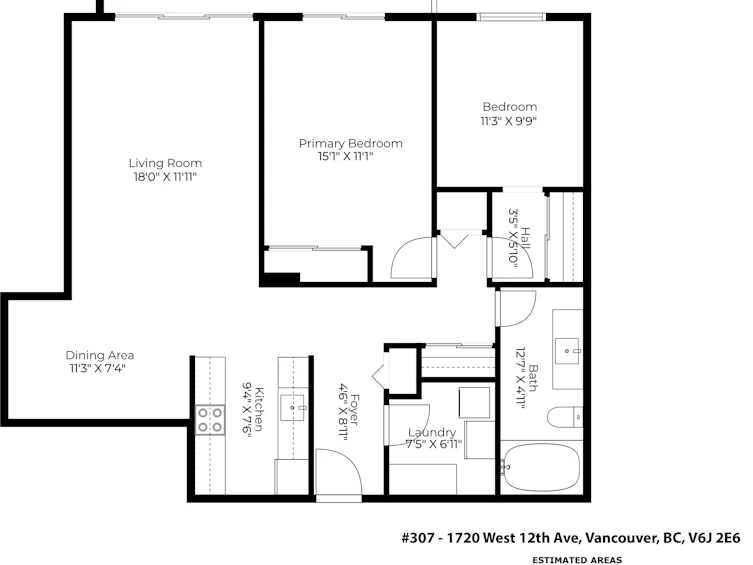 307-1720 W 12th Avenue, Vancouver, BC, V6J 2E6 - 26