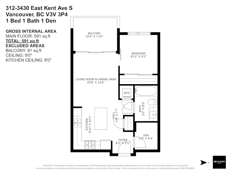 312-3430 E Kent Avenue, Vancouver, BC, V5S 0G7 - 27