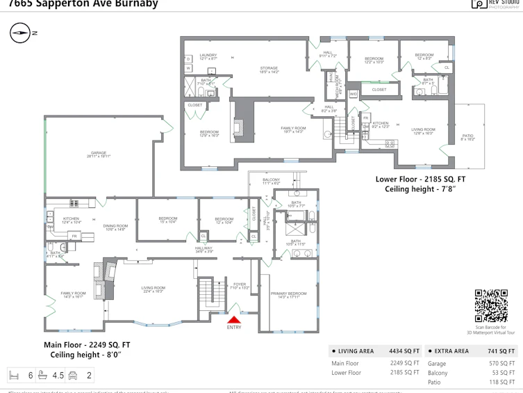 7665 Sapperton Avenue, Burnaby, BC, V3N 4C9 - 2