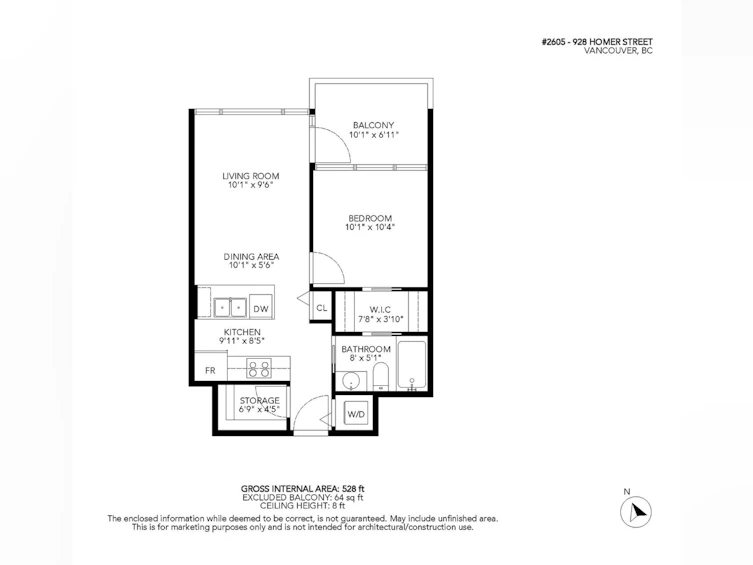 2605-928 Homer Street, Vancouver, BC, V6B 1T7 - 27