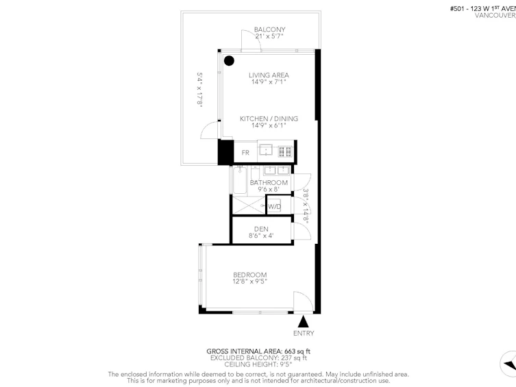 501-123 W 1st Avenue, Vancouver, BC, V5Y 0E2 - 37
