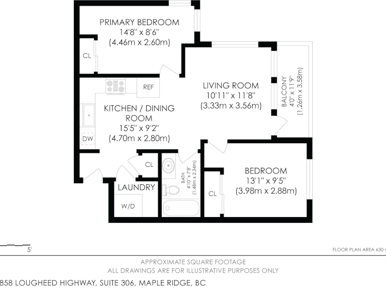 306-22858 Lougheed Highway, Maple Ridge, BC, V2X 2V6 - 37
