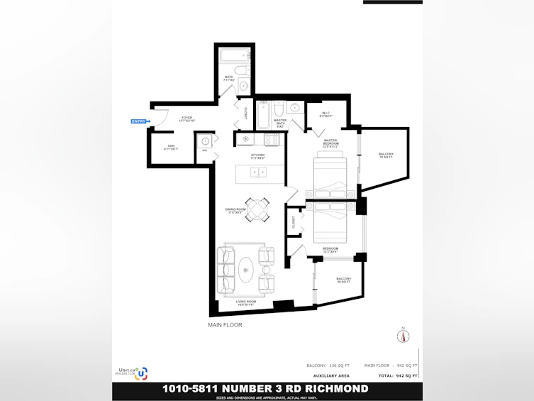 1010-5811 No. 3 Road, Richmond, BC, V6X 4L4 - 29