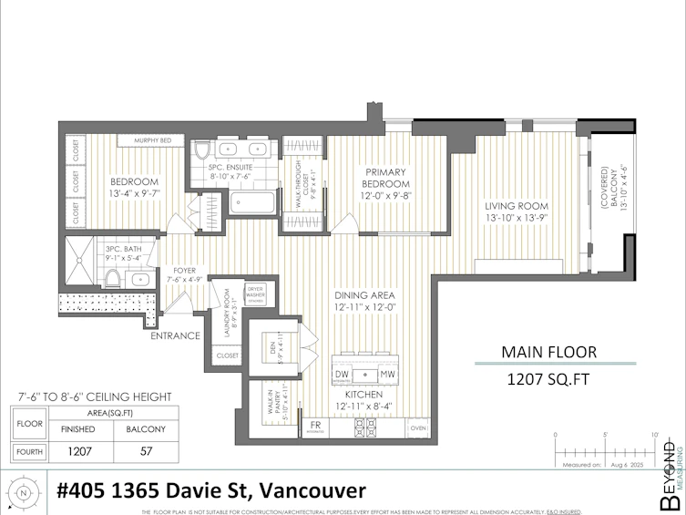 405-1365 Davie Street, Vancouver, BC, V6E 1N5 - 40