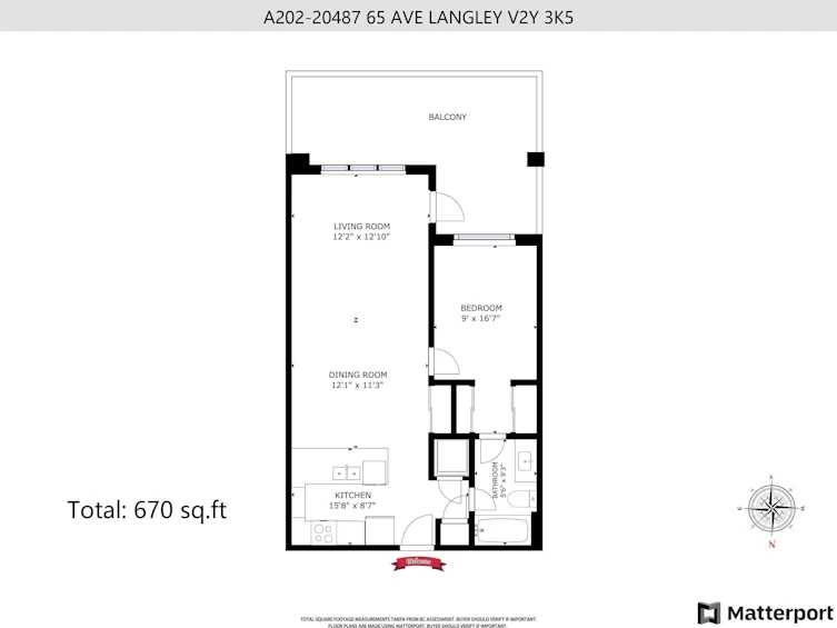 A202-20487 65 Avenue, Langley, BC, V2Y 3K5 - 2