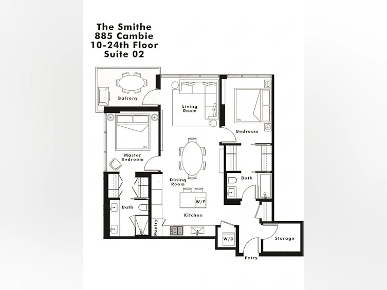1502-885 Cambie Street, Vancouver, BC, V6B 0R6 - 21
