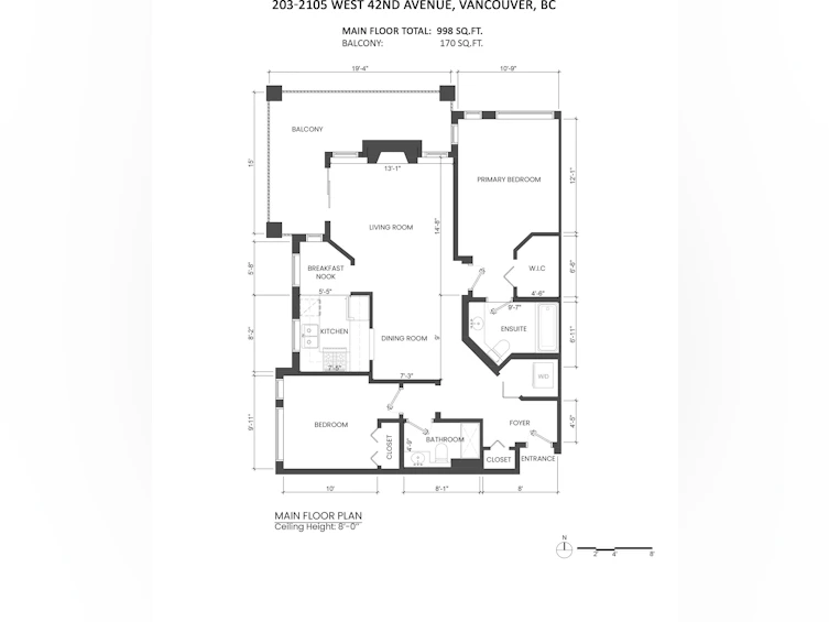 203-2105 W 42nd Avenue, Vancouver, BC, V6M 2B7 - 25