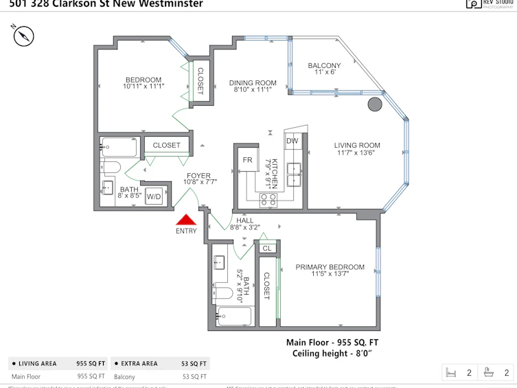501-328 Clarkson Street, New Westminster, BC, V3L 5S3 - 28