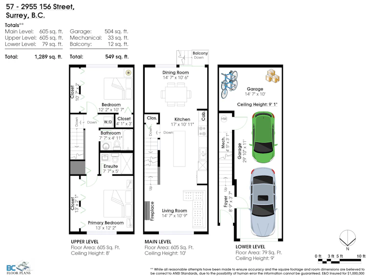 57-2955 156 Street, Surrey, BC, V3Z 2W8 - 34