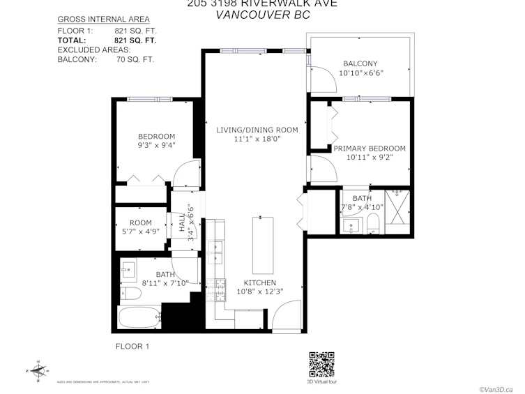 205-3198 Riverwalk Avenue, Vancouver, BC, V5S 0E8 - 29