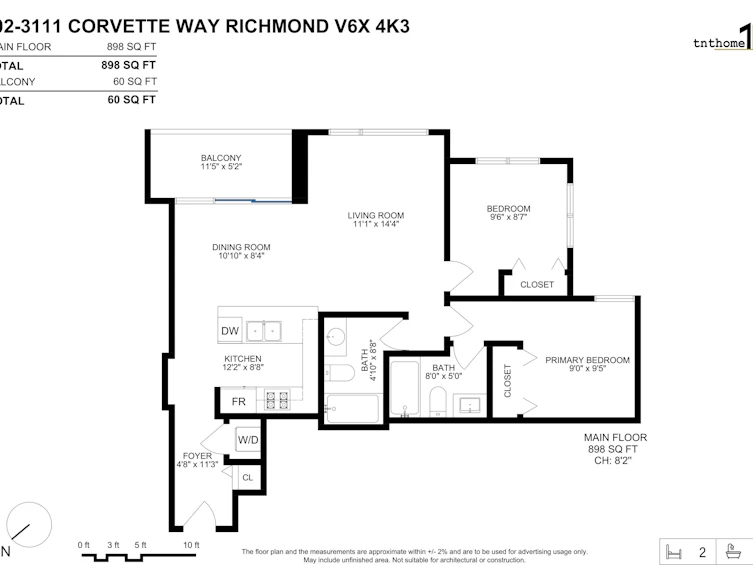 202-3111 Corvette Way, Richmond, BC, V6X 4K3 - 2