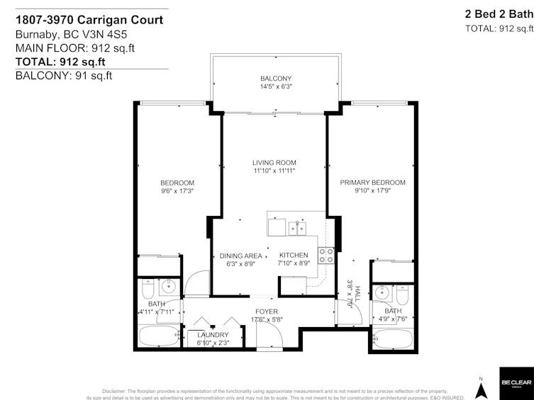 1807-3970 Carrigan Crescent, Burnaby, BC, V3N 4S5 - 25