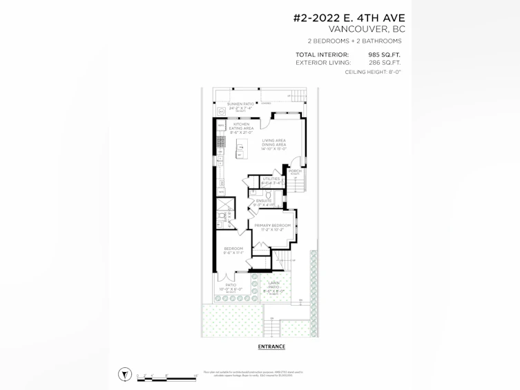 2-2022 E 4th Avenue, Vancouver, BC, V5N 1K4 - 18
