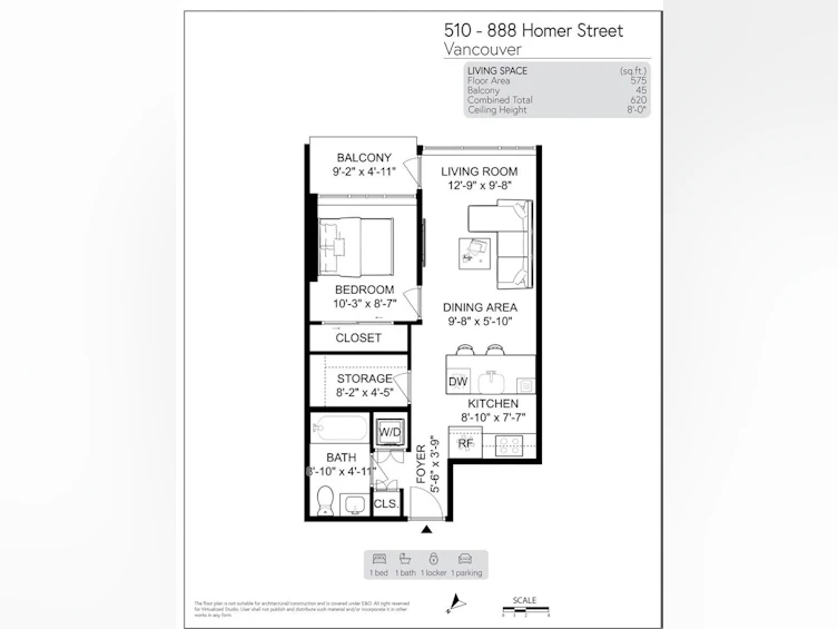 510-888 Homer Street, Vancouver, BC, V6B 0H7 - 26