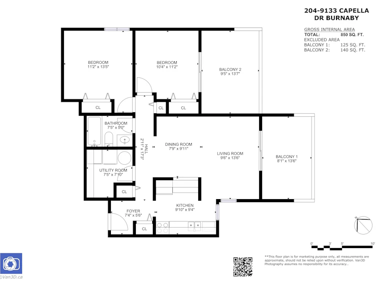 204-9133 Capella Drive, Burnaby, BC, V3J 7K4 - 10