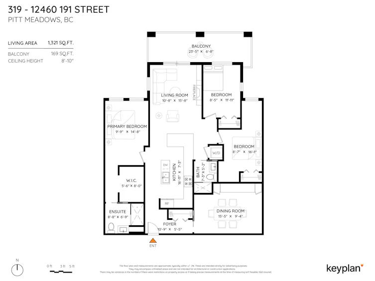 319-12460 191 Street, Pitt Meadows, BC, V3Y 2J2 - 40