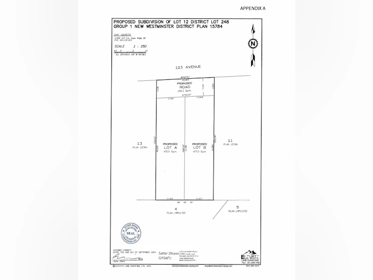 Lot 1-21308 123rd Avenue, Maple Ridge, BC, V2X 4B6