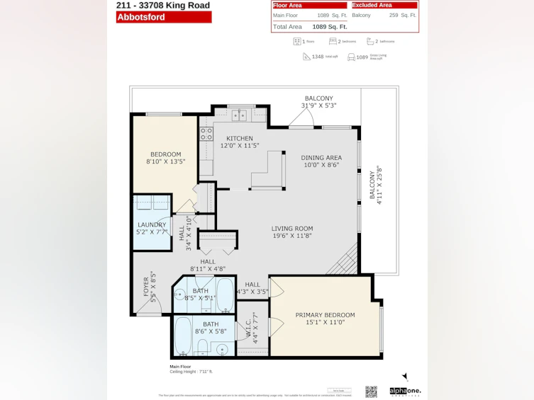 211-33708 King Road, Abbotsford, BC, V2S 8C6 - 25