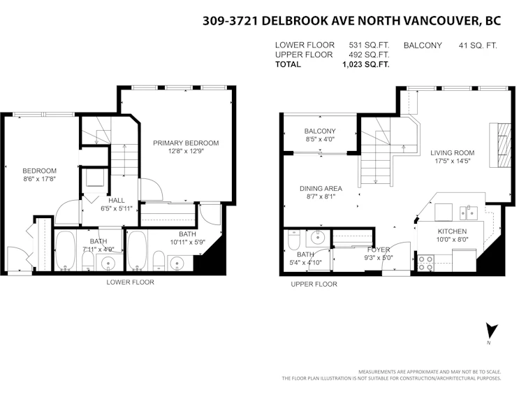 309-3721 Delbrook Avenue, North Vancouver, BC, V7N 3Z4 - 26