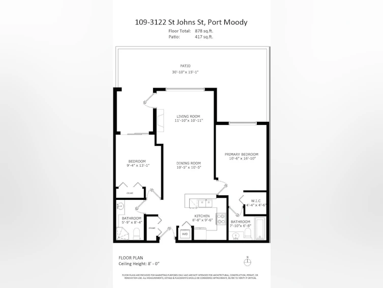 109-3122 St Johns Street, Port Moody, BC, V3H 5C8 - 4