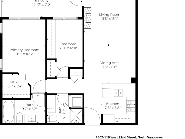 507-119 W 22nd Street, North Vancouver, BC, V7M 0B4 - 29