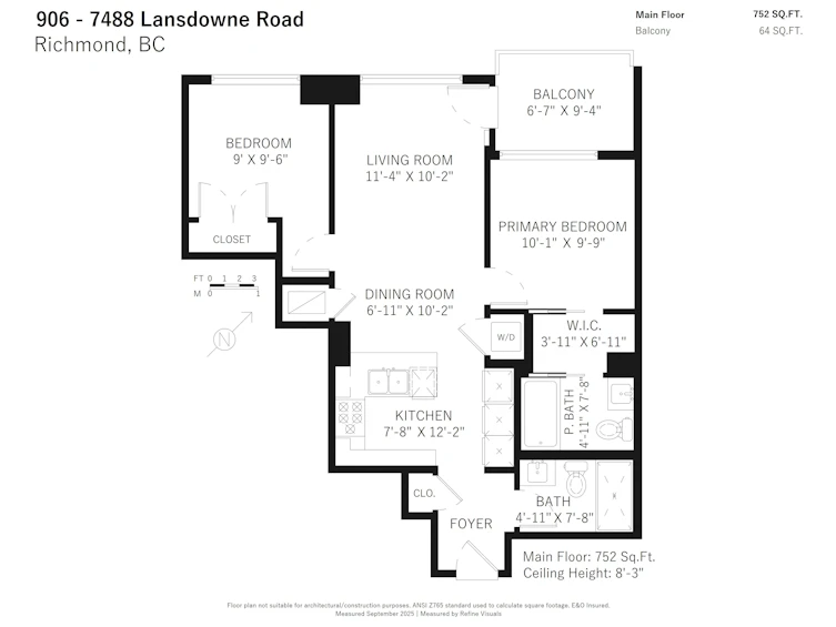 906-7488 Lansdowne Road, Richmond, BC, V7C 0B9 - 29