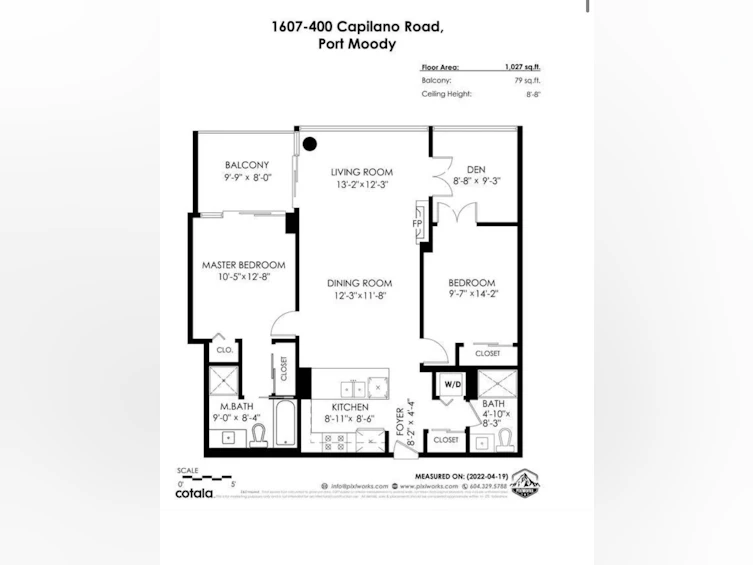 1607-400 Capilano Road, Port Moody, BC, V3H 0E1 - 37