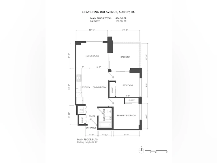 1512-13696 100 Avenue, Surrey, BC, V3T 0L5 - 22