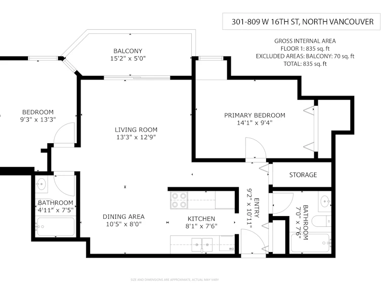 301-809 W 16th Street, North Vancouver, BC, V7P 1R2 - 22