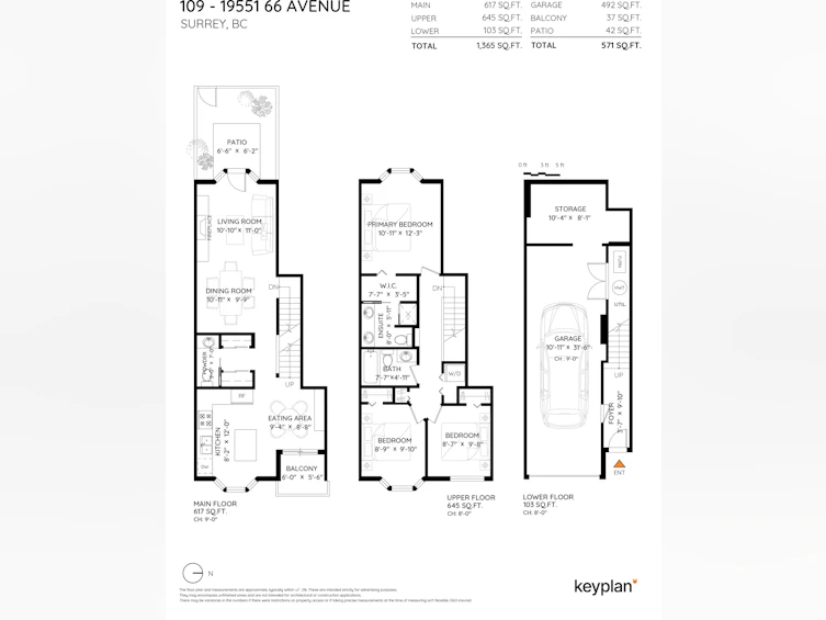 109-19551 66 Avenue, Surrey, BC, V4N 0Z4 - 2