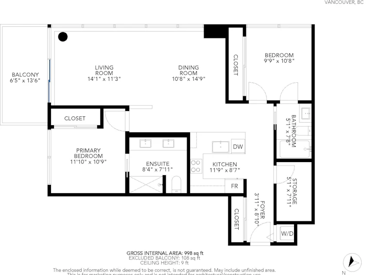 907-159 W 2nd Avenue, Vancouver, BC, V5Y 0L8 - 38