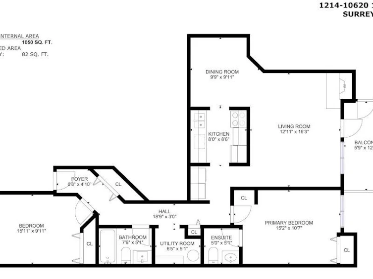 1214-10620 150 Street, Surrey, BC, V3R 7S1 - 2