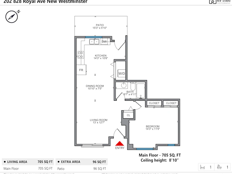 202-828 Royal Avenue, New Westminster, BC, V3M 1J9 - 23