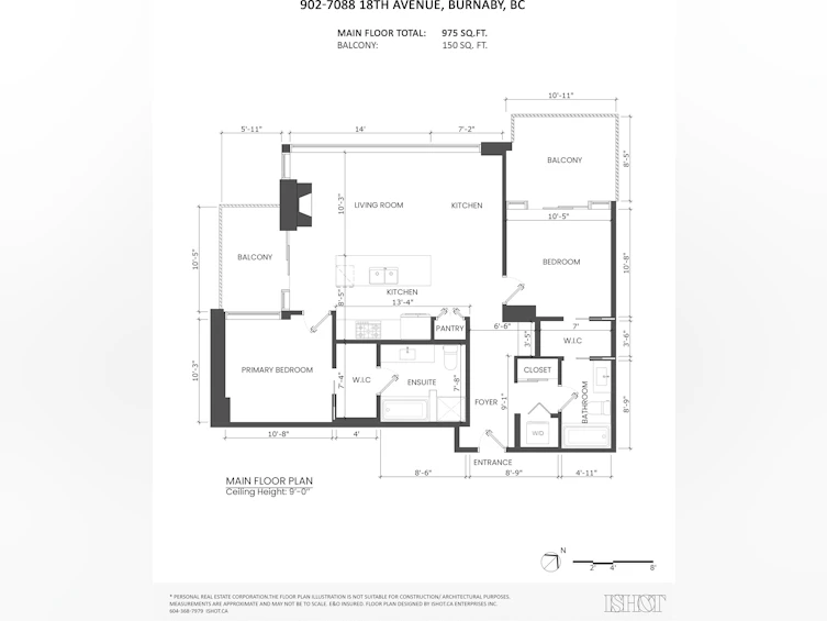 902-7088 18th Avenue, Burnaby, BC, V3N 0A2 - 33