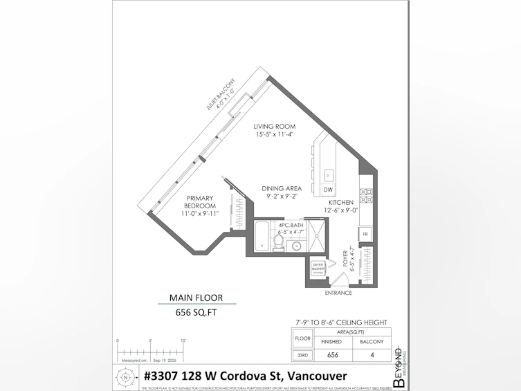 3307-128 W Cordova Street, Vancouver, BC, V6B 0E6 - 26