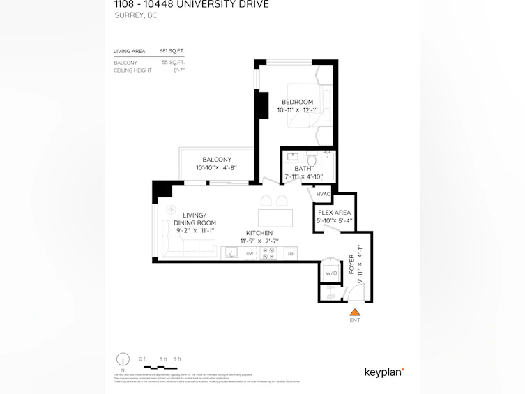 1108-10448 University Drive, Surrey, BC, V3T 0S7 - 40