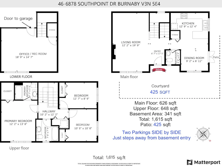 46-6878 Southpoint Drive, Burnaby, BC, V3N 5E4 - 25